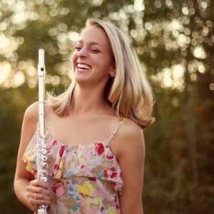 Emily Roberts, flutist and music therapist
